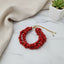 Red Coral Howlite Bracelet | Energy & Confidence
