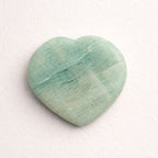 Amazonite Heart Crystal | Harmony & Self-Expression