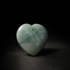 Amazonite Heart Crystal | Harmony & Self-Expression