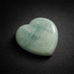 Amazonite Heart Crystal | Harmony & Self-Expression