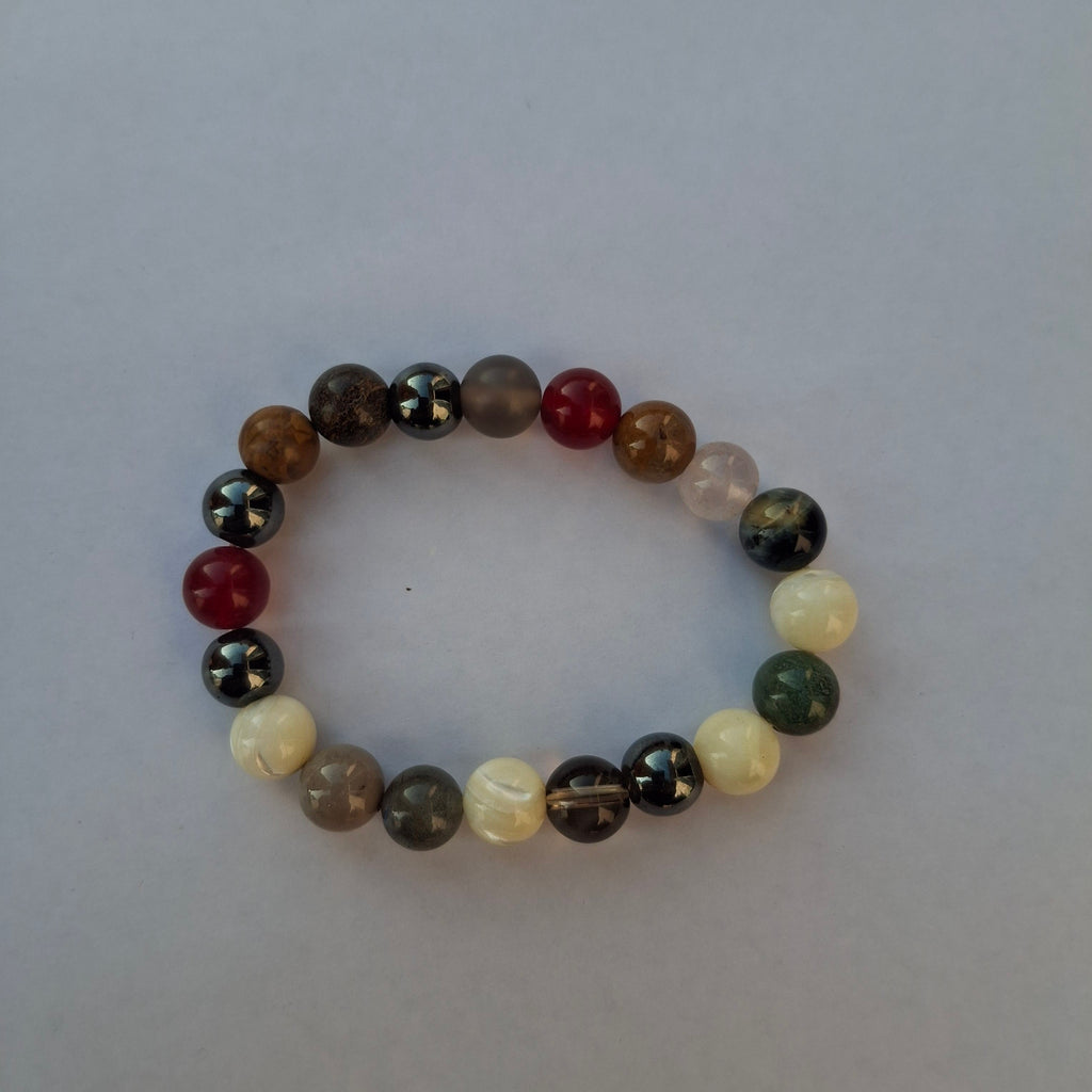 Multi Gemstone Stretch Bracelet | Holistic Balance