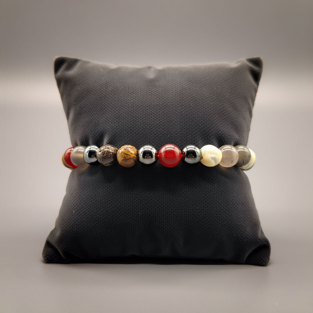 Multi Gemstone Stretch Bracelet | Holistic Balance