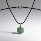 Amazonite Hexagon Necklace | Clarity & Expression