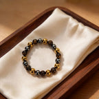 Triple Protection Bracelet | Tiger Eye & Hematite Shield