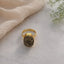 Artisan Pyrite Ring | Confidence & Abundance Channel