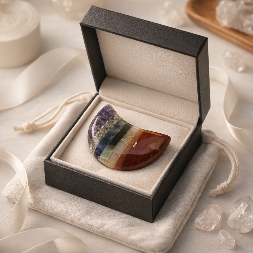 7 Chakra Bonded Stones Moon Main image