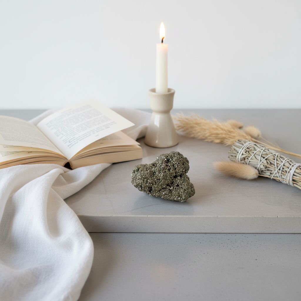 Raw Pyrite Specimen | Fool's Gold Prosperity Magnet