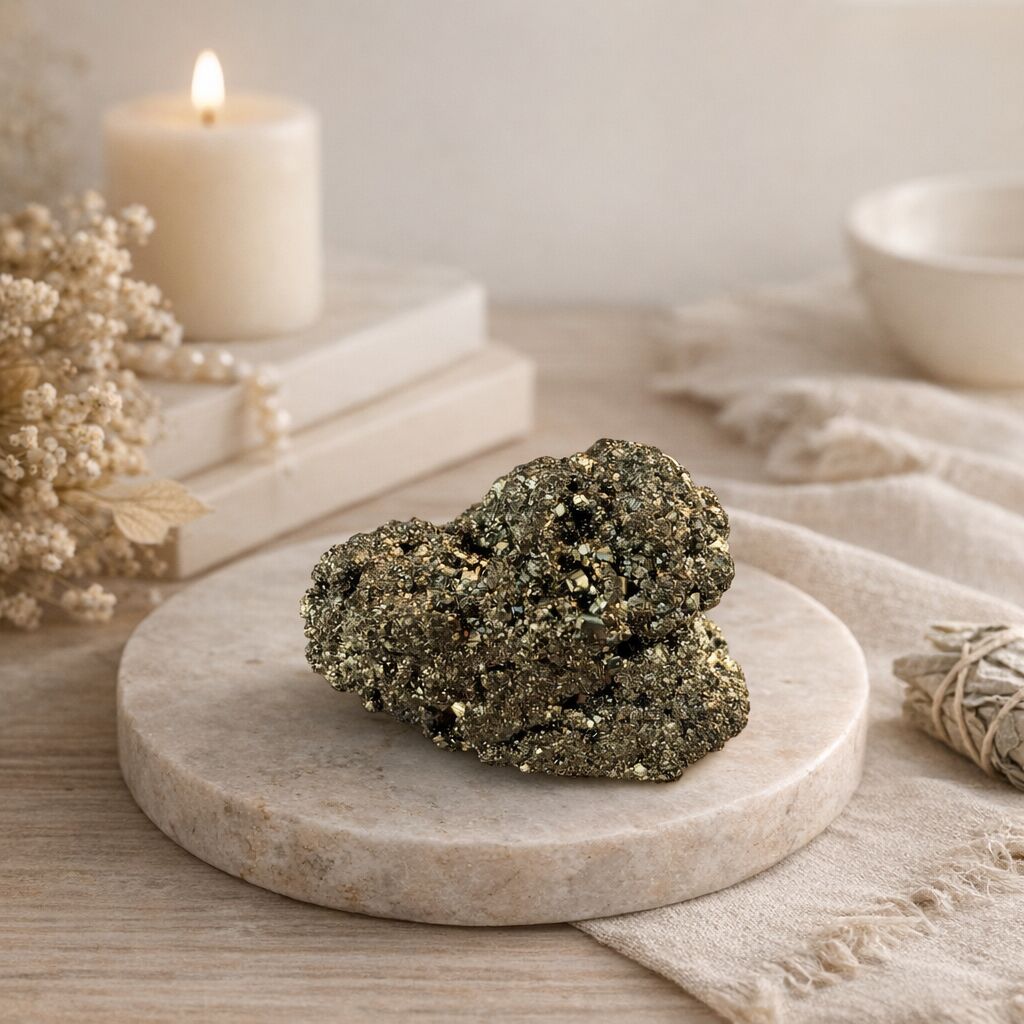 Raw Pyrite Specimen | Fool's Gold Prosperity Magnet Main image
