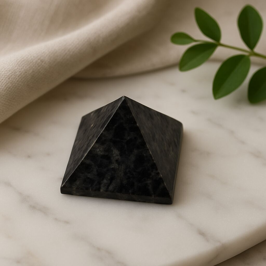 Larvikite Pyramid | Grounding, Intuition & Protection Main image