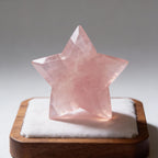 Rose Quartz Star Figurine | Love, Healing & Serenity
