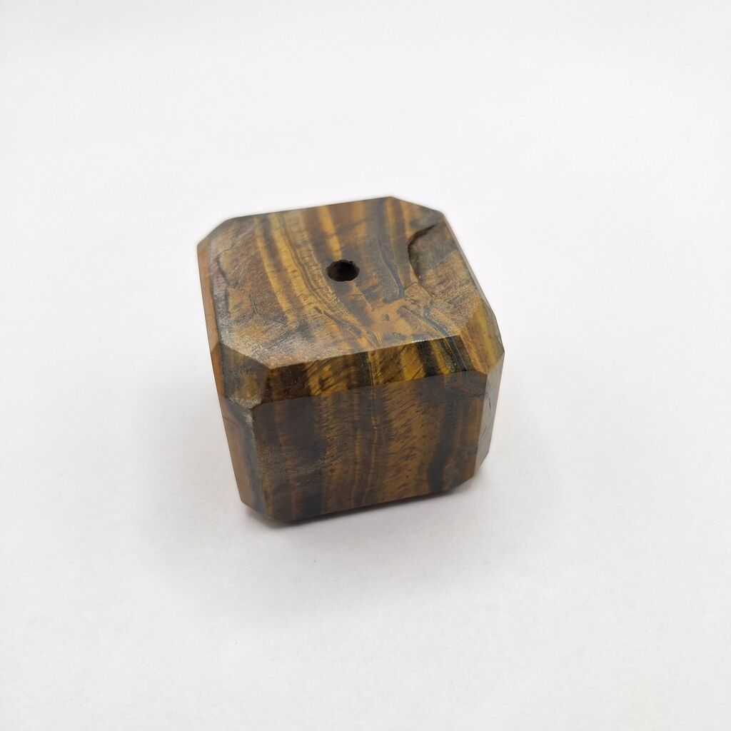 Tiger Eye Paperweight | Incense Holder Focus & Courage