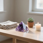 Amethyst Pyramid | Clarity, Wisdom & Protection