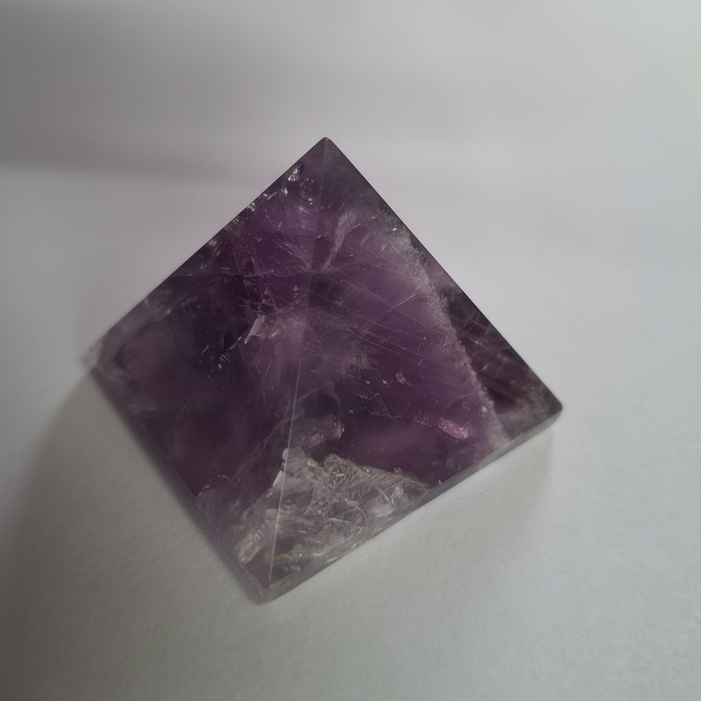 Amethyst Pyramid | Clarity, Wisdom & Protection