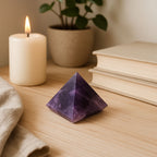 Amethyst Pyramid | Clarity, Wisdom & Protection