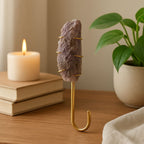 Amethyst Cluster Wall Hanger | Calm & Spiritual Decor