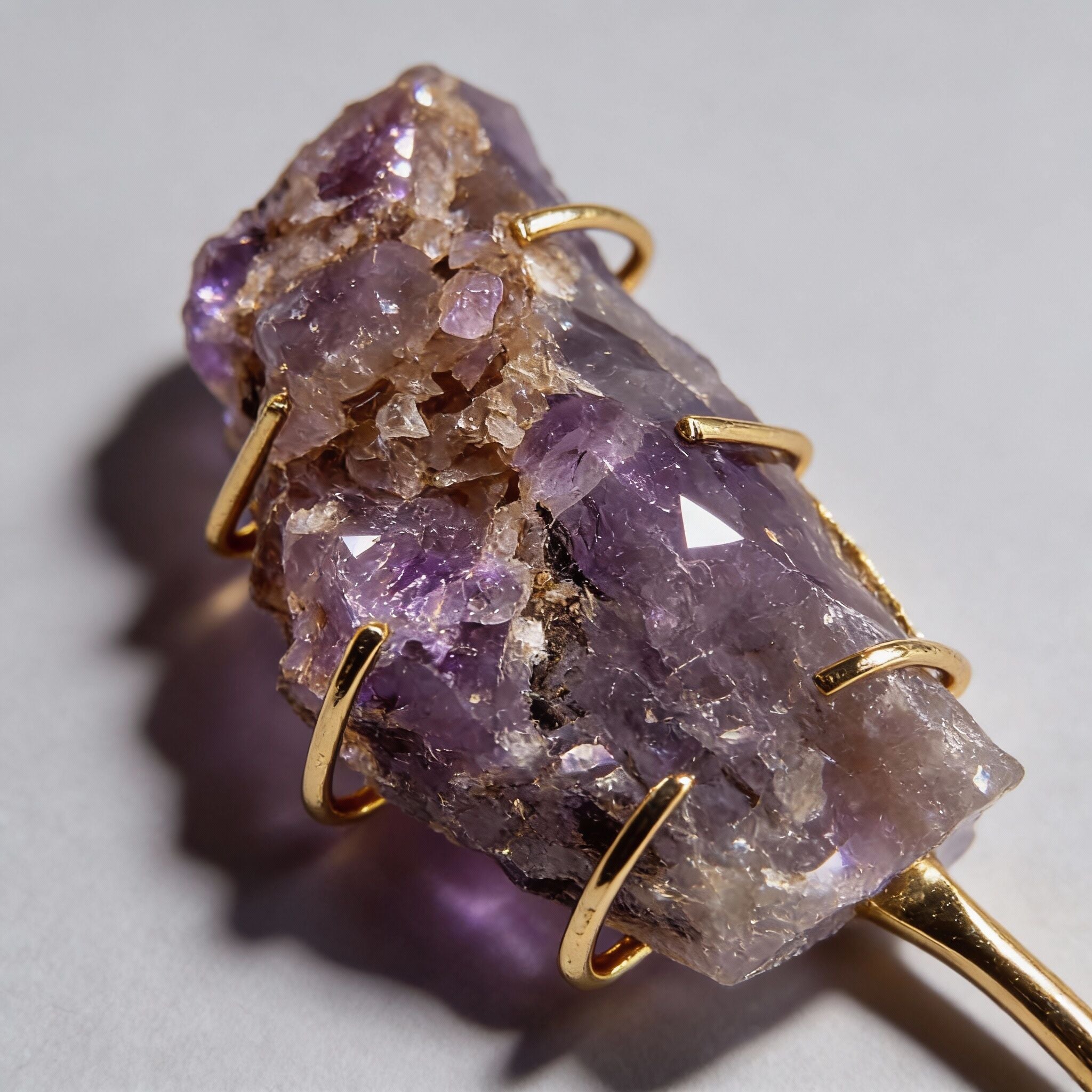 Amethyst Cluster Wall Hanger | Calm & Spiritual Decor Secondary image