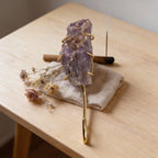 Amethyst Cluster Wall Hanger | Calm & Spiritual Decor