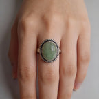 Green Aventurine Ring | Luck, Prosperity & Healing