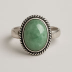 Green Aventurine Ring | Luck, Prosperity & Healing