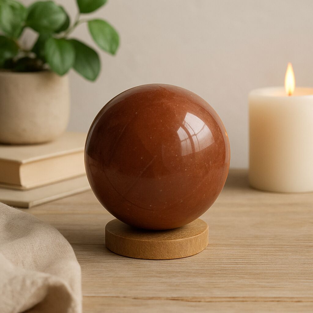 Yellow Aventurine Sphere | Confidence, Joy & Focus