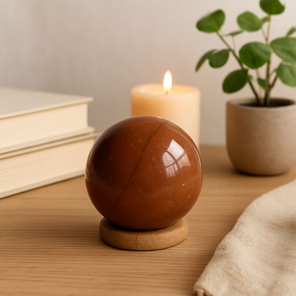 Yellow Aventurine Sphere | Confidence, Joy & Focus