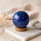 Lapis Lazuli Sphere | Wisdom, Truth & Inner Peace