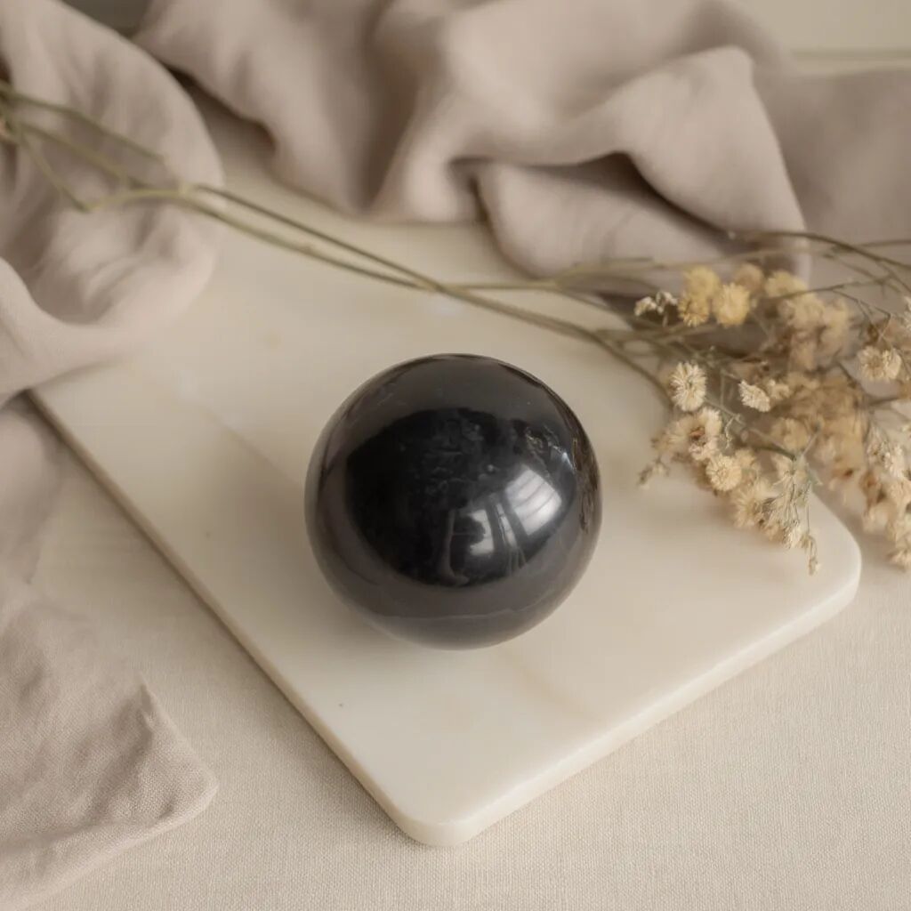 Shungite Sphere | Protection, Grounding & Detox