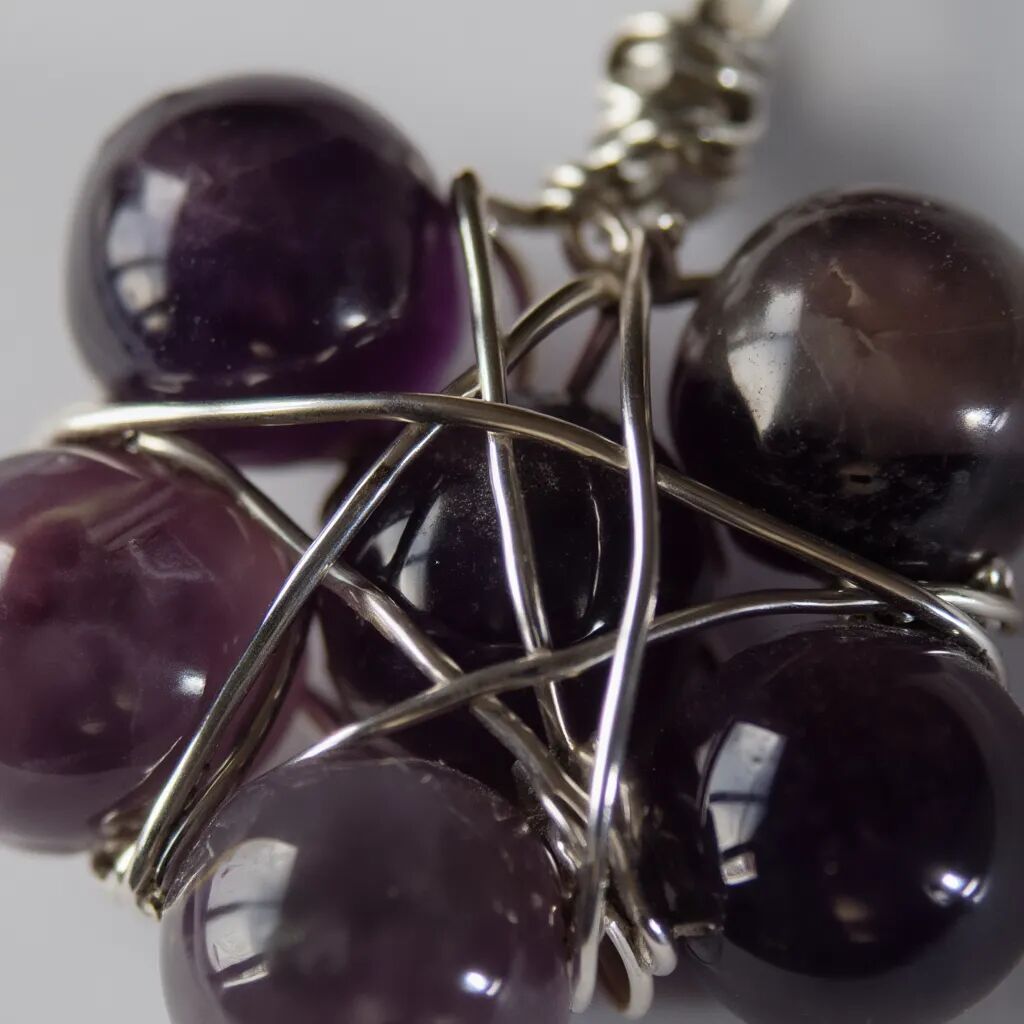Amethyst Pentagon Pendant | Calm, Protection & Focus