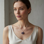 Amethyst Pentagon Pendant | Calm, Protection & Focus