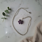 Amethyst Pentagon Pendant | Calm, Protection & Focus