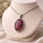 Rhodonite Pendant | Compassion, Healing & Balance