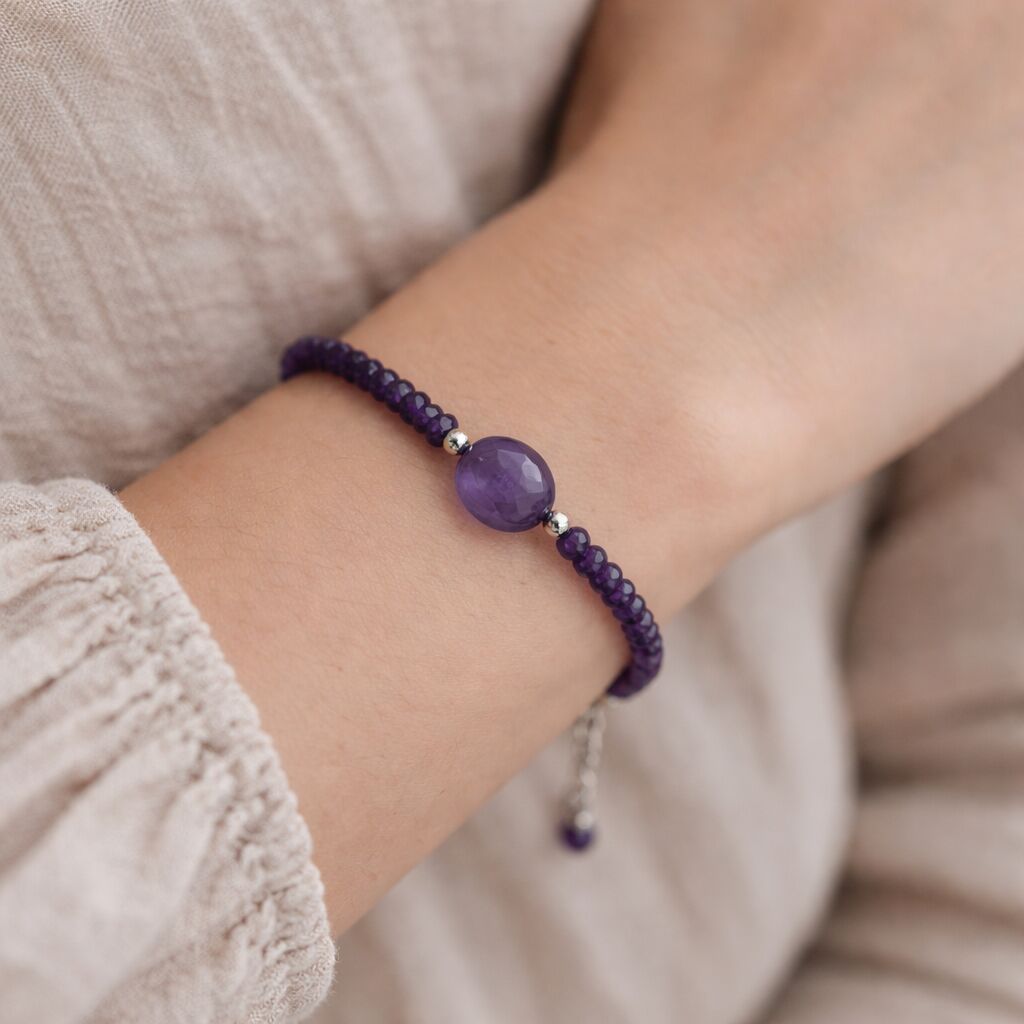Amethyst Bracelet | Serenity, Clarity & Spiritual Calm
