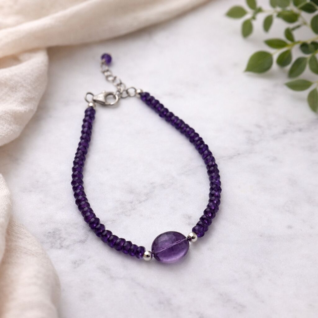 Amethyst Bracelet | Serenity, Clarity & Spiritual Calm