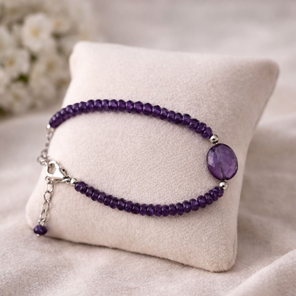 Amethyst Bracelet | Serenity, Clarity & Spiritual Calm
