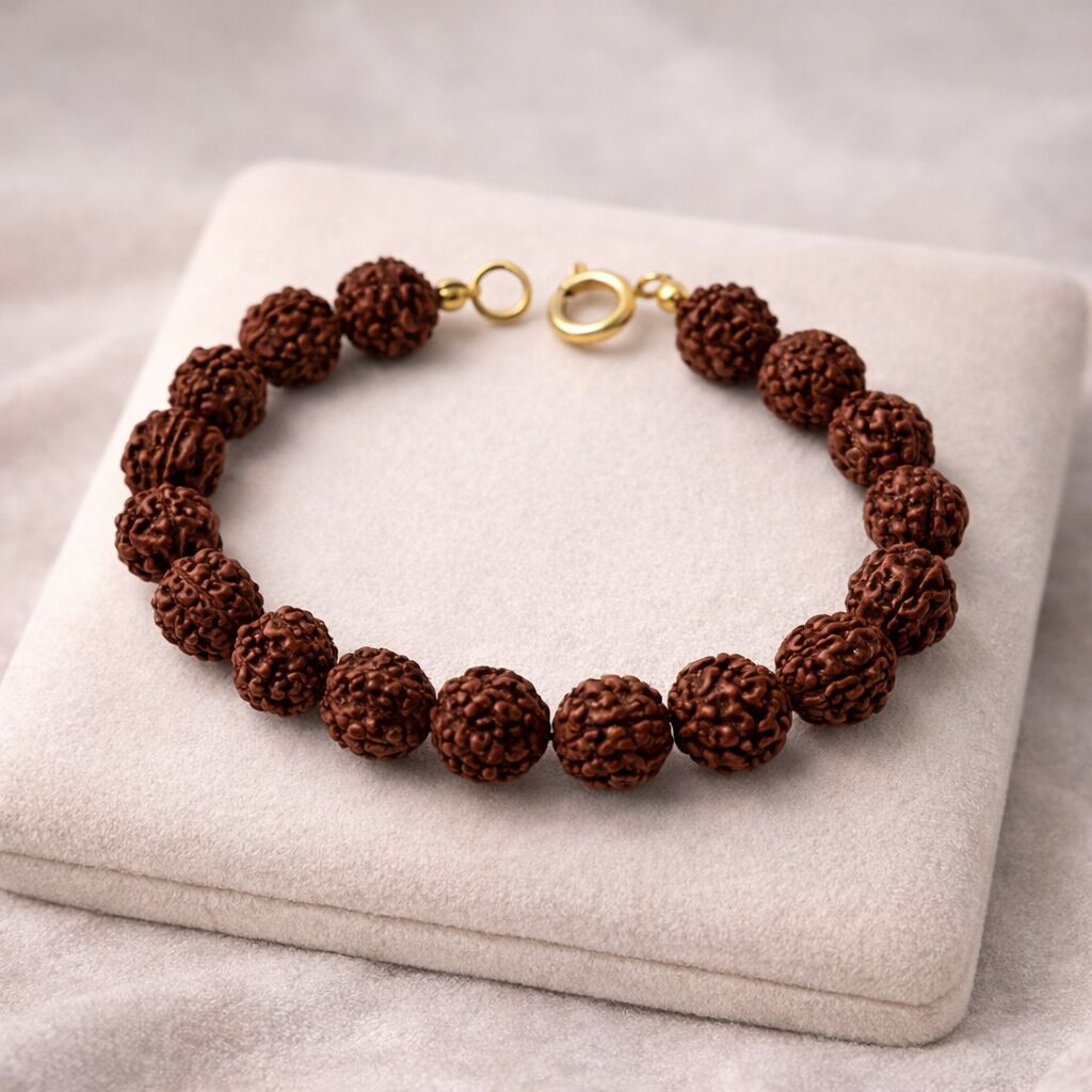 5 Mukhi Rudraksh Bracelet | Peace, Protection & Calm
