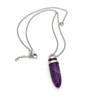 Amethyst Vogel Pendant | Wisdom, Clarity & Guidance