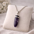 Amethyst Vogel Pendant | Wisdom, Clarity & Guidance