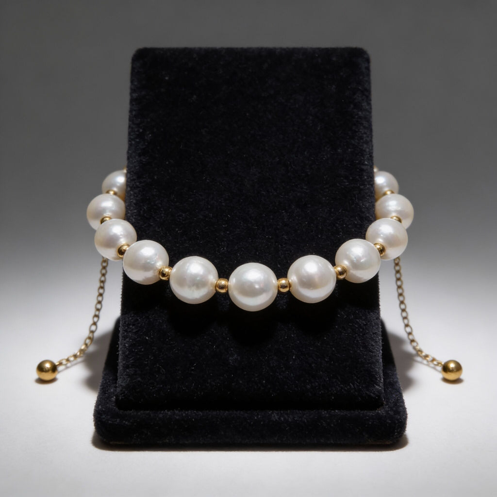 Shell Pearl Bracelet | Elegance, Purity & Serenity