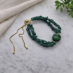Malachite Orgonite Bracelet | Transformation & Energy