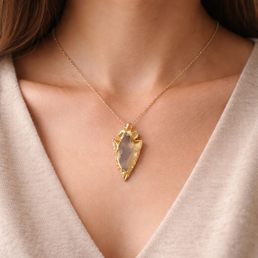Jasper Arrow Pendant | Strength & Direction Secondary image