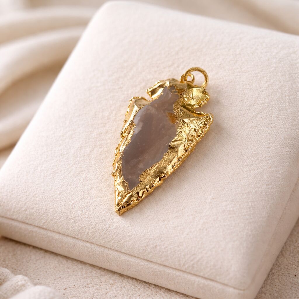Jasper Arrow Pendant | Strength & Direction