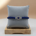 Lapis Evil Eye Bracelet | Protection & Clarity