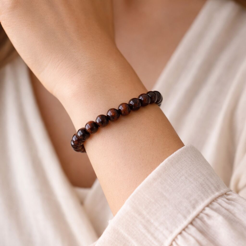 Red Tiger Eye Bracelet | Power & Motivation