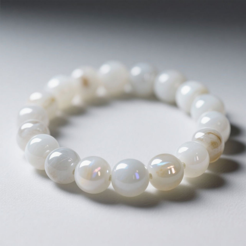 Milky Agate Bracelet | Calm & Everyday Balance