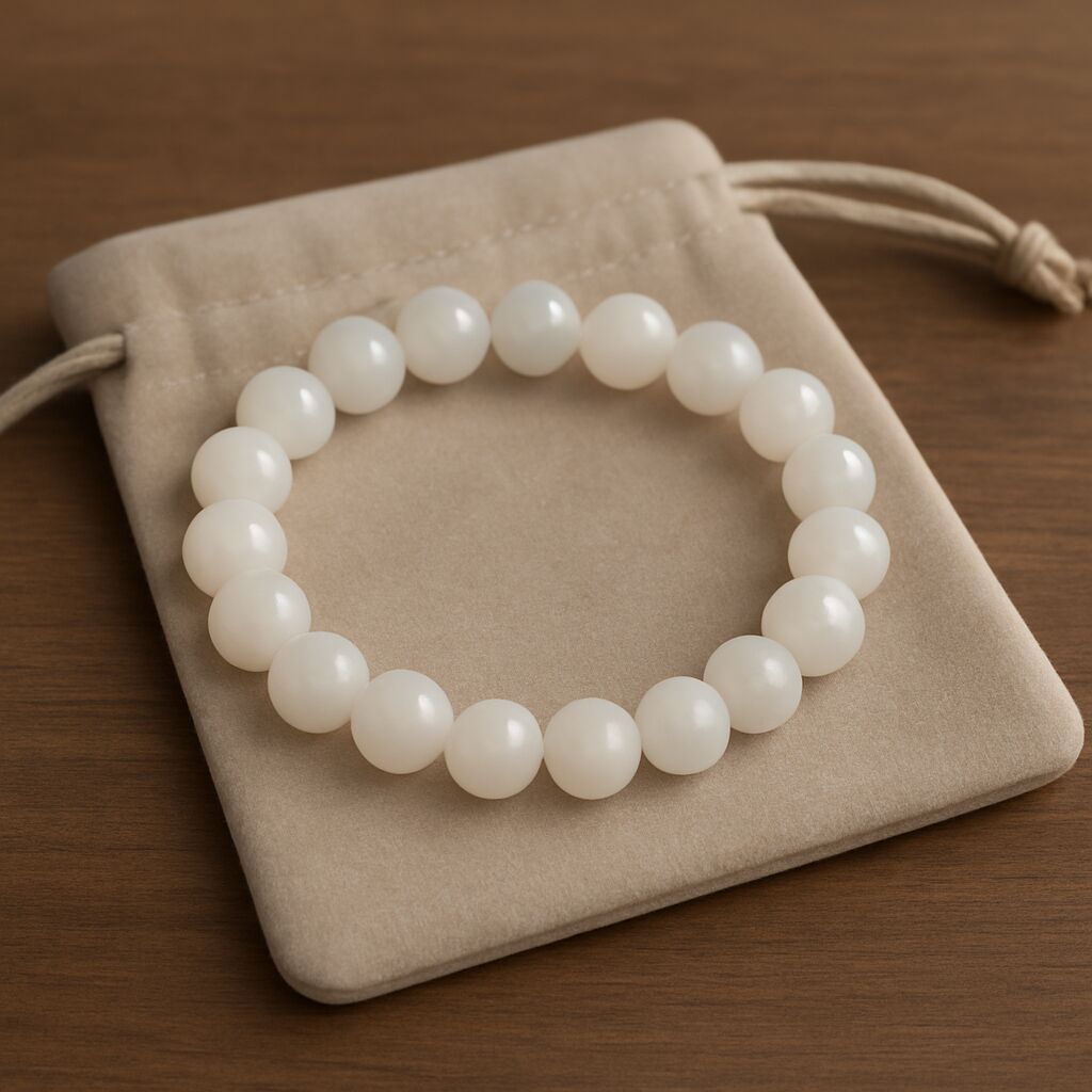 Milky Agate Bracelet | Calm & Everyday Balance