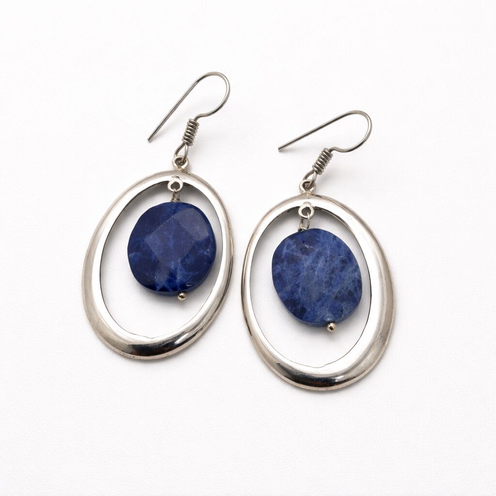 Lapis Lazuli Earrings | Elegance & Expression
