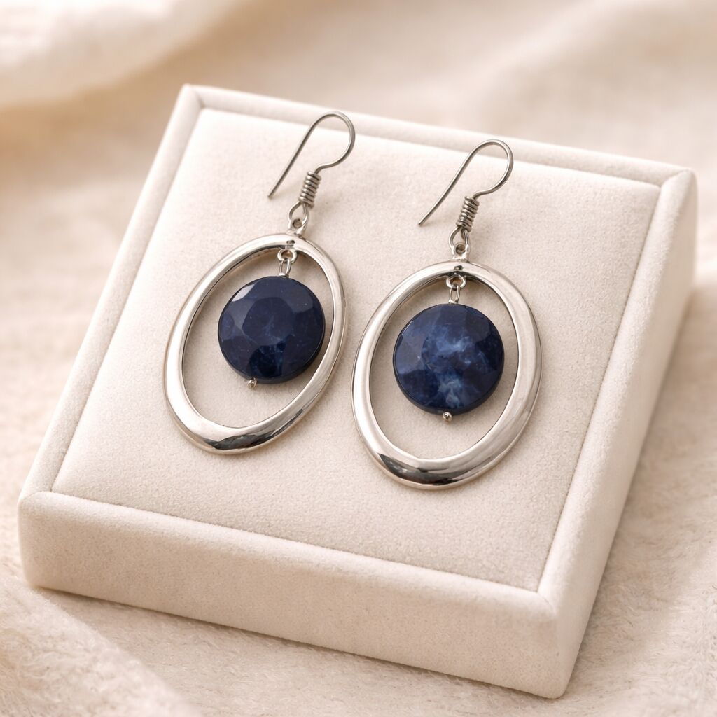 Lapis Lazuli Earrings | Elegance & Expression