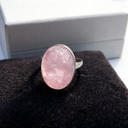 Rose Quartz Ring | Self Love & Calm Elegance