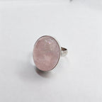 Rose Quartz Ring | Self Love & Calm Elegance