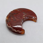 Red Jasper Moon Decor | Grounding & Stability